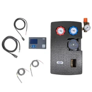 Solarstation met 7.5m PWM solarcirculatiepomp en KSW-E regelaar