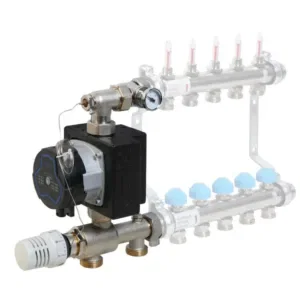 Vaste waarde regelset met verwarmingscirculatiepomp