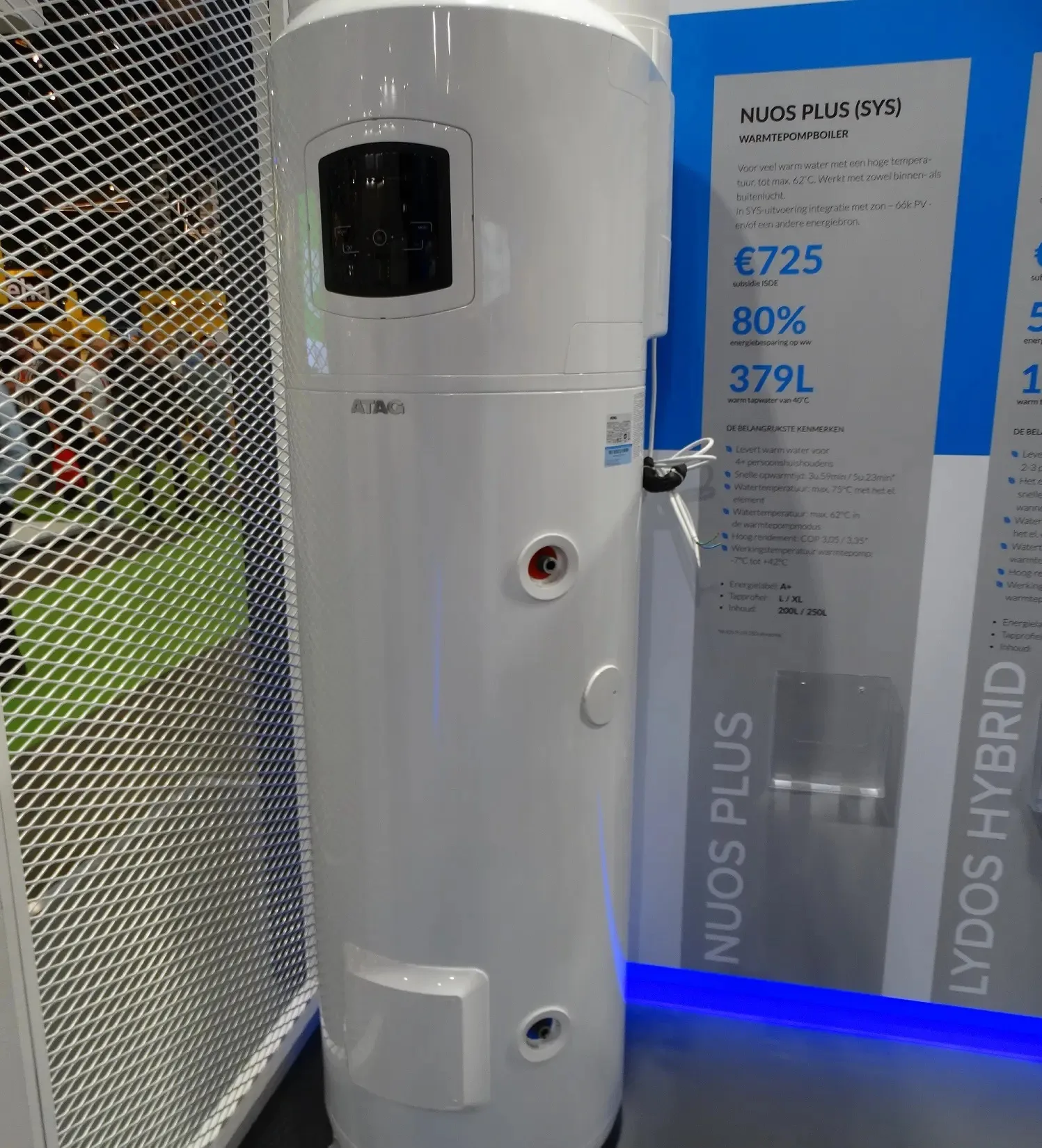 Atag Energion Nuos Plus 250 liter met extra warmtewisselaar - Afbeelding 2