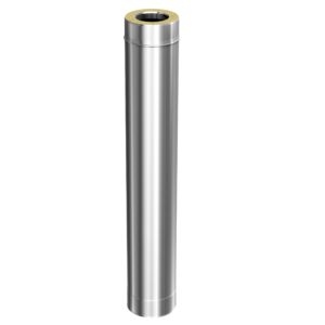 SKS 80 – dubbelwandig rookkanaal rvs 250mm, diameter Ø80-140mm