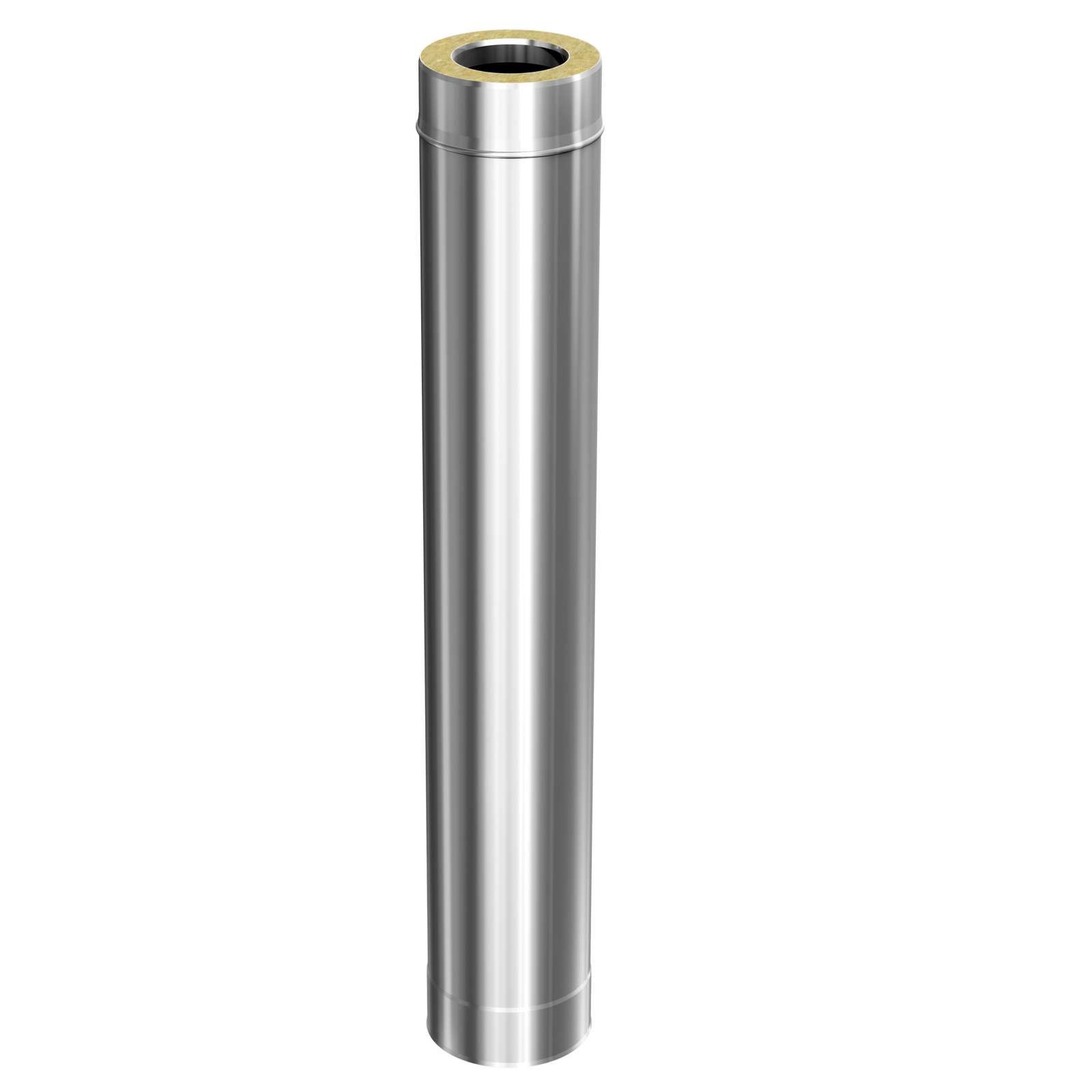 SKS 80 – dubbelwandig rookkanaal rvs 250mm, diameter Ø80-140mm