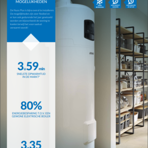Atag Energion Nuos Plus 250 System met extra warmtewisselaar