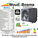 SPRSUN CGK030V3L Lucht/Water monoblock EVI warmtepomp