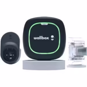 Wallbox Kit Pulsar Max PLP2 (22Kw / 5 Meter / Type 2 / Zwart) & Power Boost Meter (3PH) & Dock