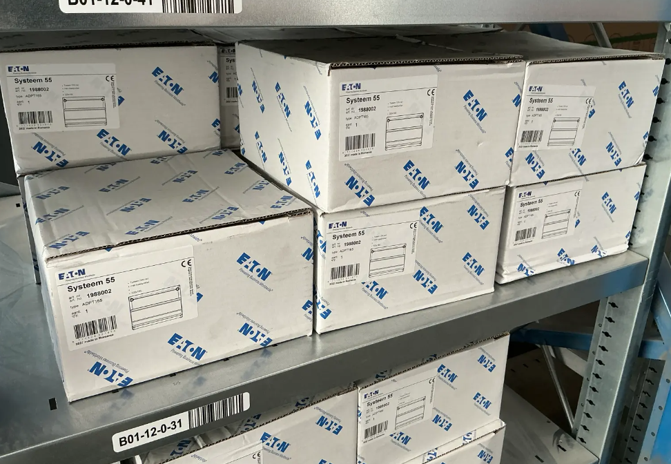 Eaton Holec verhogingsstuk systeem 55 met DIN-rail 220x165 mm - Afbeelding 2