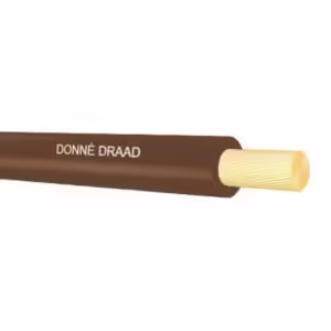 Donné D09243D3 VDS eca montagedraad 2,5MM² bruin 100 meter