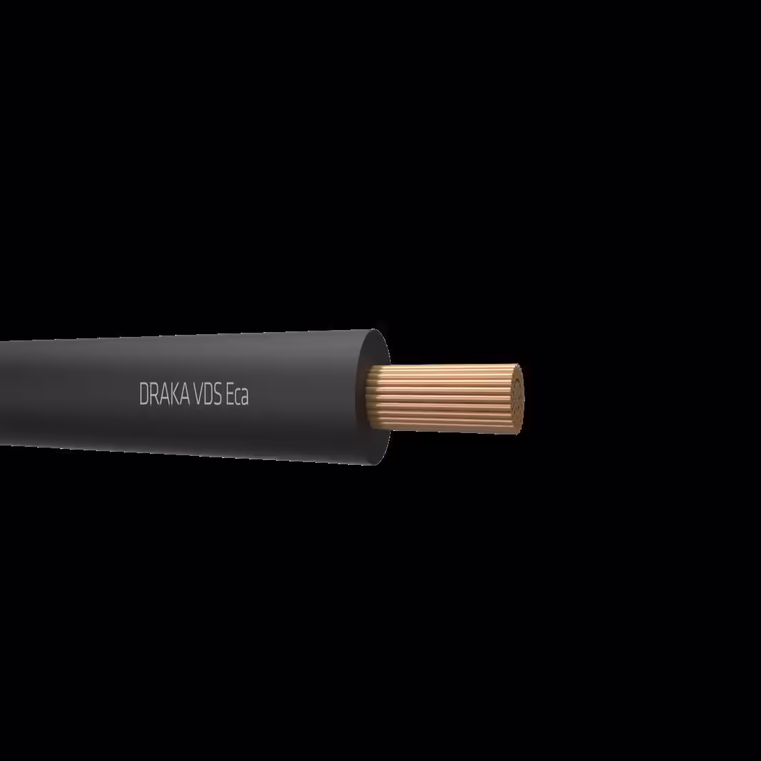 Draka 806724D3 VDS eca montagedraad 6MM² zwart 100 meter