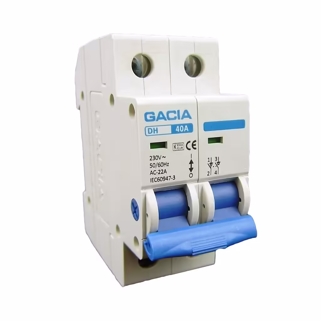 Gacia DH-240 hoofdschakelaar 2P 40A