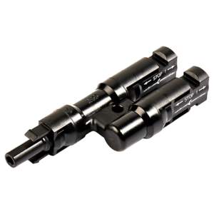 Stäubli MC4 splitter 2 male en 1 female