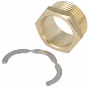 Aansluiting DN20 1" buisdraads voor RVS spiraalbuizen 3 TLG