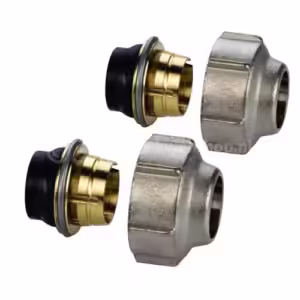 VSH Simplex knelringset messing aansluitset A11 koper/RVS/staal dunwandig 3/4 euroconus