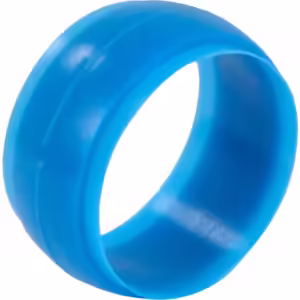 VSH Super Knel 1/2" in Ø 22 mm Blue kunststof klemring