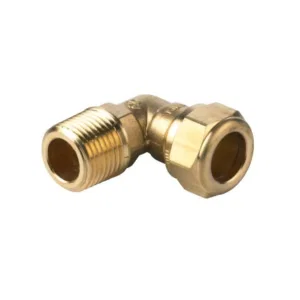 VSH Super messing knie knelkoppeling puntstuk verlopend Ø 12 mm X 3/8"