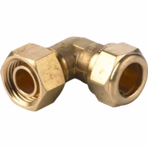 VSH Super messing knie knelkoppeling wartelmoer verlopend Ø 15 mm X 1/2