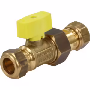 Kogelkraan knelkoppeling