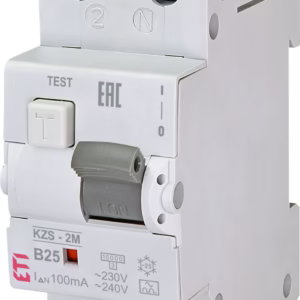 ETI KZS-2M A B25/0.1 Aardlekautomaat 25A 100MA