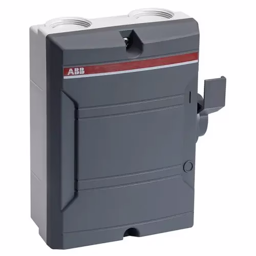 ABB BW440TPSN werkschakelaar 4-polig 40A donkergrijs