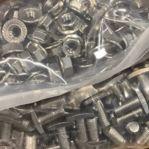 ALLIMEX RVS hamerkopbout met kartelmoer M8X18mm