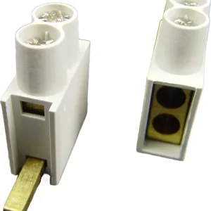 SEP DTH aftakblok dubbel laag, 2x10mm²