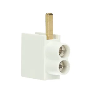 SEP DTH aftakblok dubbel hoog, 2x10mm²