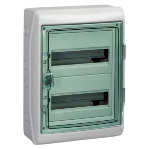 Schneider Electric kaedra/mureva waterdichte groepenkast met din-rail 2-rijen 24 modules