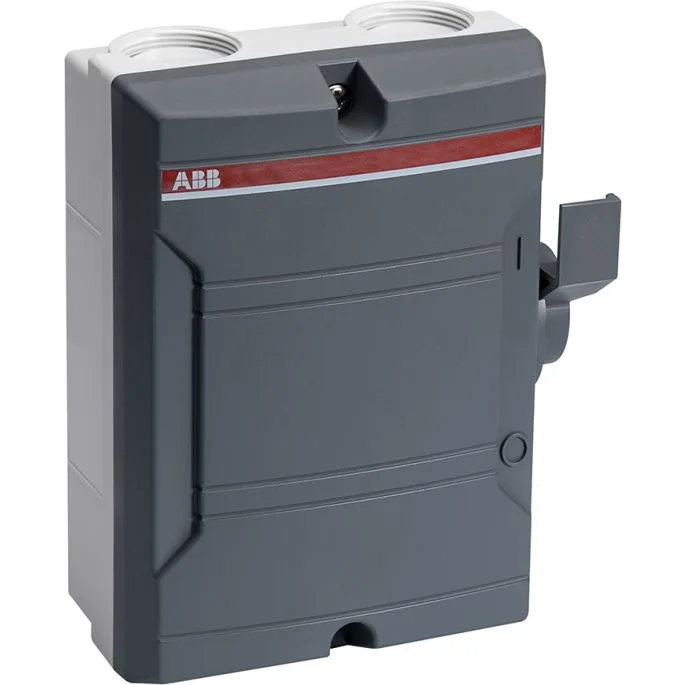 ABB BW225DP werkschakelaar 2-polig 25A donkergrijs