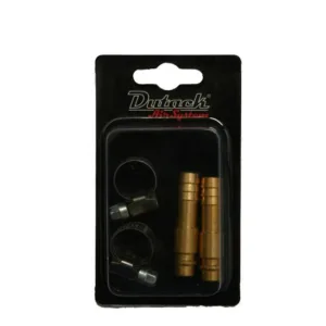 Dutack Insteeknippels Ø 10 mm met Slangklemmen