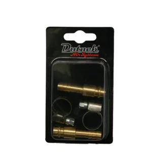 Dutack Insteeknippels Ø 8 mm met Slangklemmen