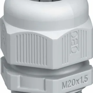 OBO Wartel M20 met trekontlasting doorlaat 6-13mm lichtgrijs (V-TEC VM20 SGR)