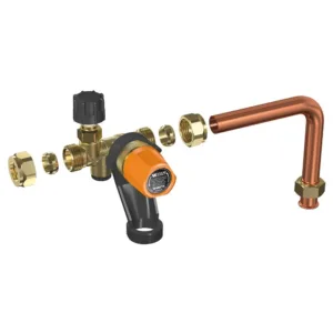 Watts KIT BI15 veiligheidsgroep inlaatcombinatie  Ø 15 mm knel