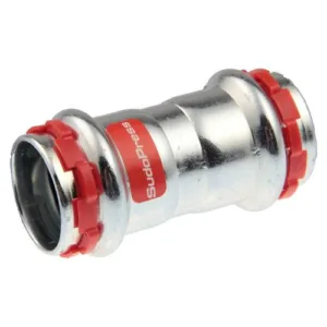 VSH SudoPress SP8270V C-staal rechte koppeling  35 x 35 mm