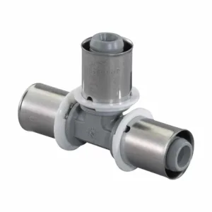 Uponor T-stuk, S-press plus, 32mm x 32mm x 32mm  kunststof