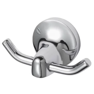 Haceka Aspen dubbel handdoekhaak Chroom