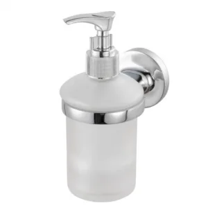 Haceka Aspen zeepdispenser glas chroom