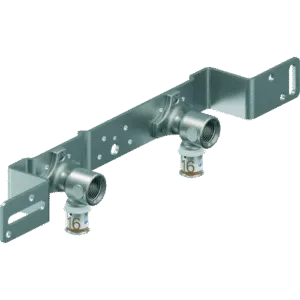 Uponor S-Press Plus perskoppeling muurplaat 16 x 1/2"