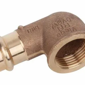 Viega Sanpress overgangsstuk knie 90° SC-Contur 18 mm X  3/4"  binnendraad