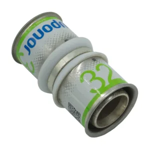 Uponor S-Press PLUS rechte koppeling  32 x 32mm