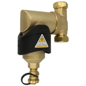 Spirotech SpiroTrap MB3 deeltjes en vuilafscheider  28 mm  horizontaal verticaal  diagonaal UE028WJ