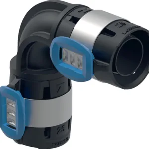 Geberit FlowFit bocht 90gr Ø25mm
