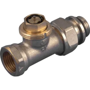 Comap R859B thermostaatkraan recht 1/2" binnendraad/buitendraad instelbaar