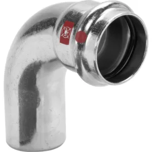 Viega Prestabo staalverzinkte insteekbocht 90° Ø28 mm x 28 mm