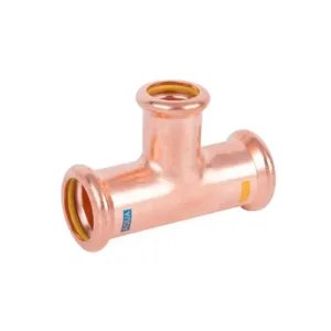 V-press aquagas verloop T-stuk 54 x 22 x 54 mm