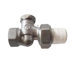 Giacomini R715X033 voetventiel recht met teflon 1/2"