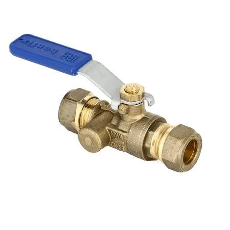 BONFIX BPE messing knel kogelkraan zonder aftap Ø 15 mm