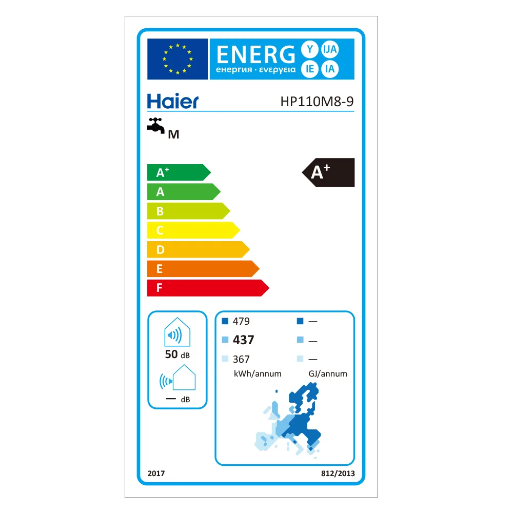 Kwikot HP110M8 Warmtepompboiler 110 liter Energielabel A+ R290 - Afbeelding 5