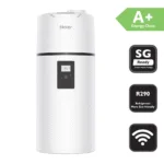Haier HP110M8 Warmtepompboiler 110 liter Energielabel A+ R290