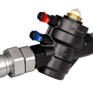 VSH PowerPress dynamische inregelafsluiter met schroefaansluiting 1/2" DN15 HF