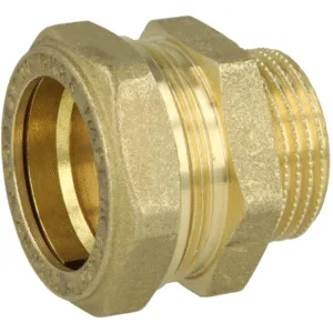 Ribbelbuis schroefverbinding DN16 x 3/4" buitendraad