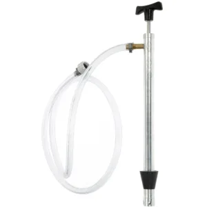 Handpomp dubbele slag vulpomp  voor het vullen en bijvullen van glycol in zonneboilersystemen