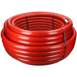 Aluminium meerlaagse buis 50 meter 20 x 2 mm met isolatie 10 mm